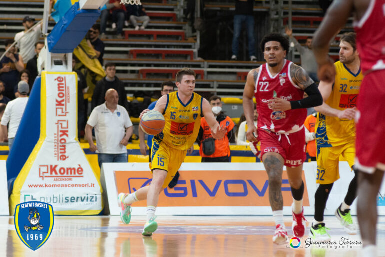 Scafati regge anche la fase ad orologio: Pistoia cade 82-71