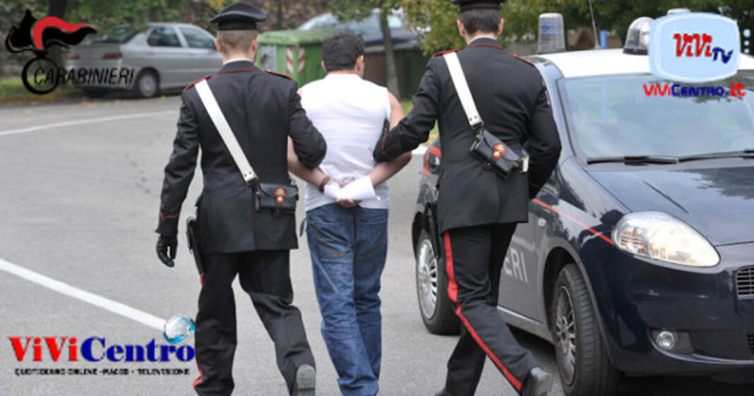 Arresto dei Carabinieri, Carabinieri arrestano pusher
