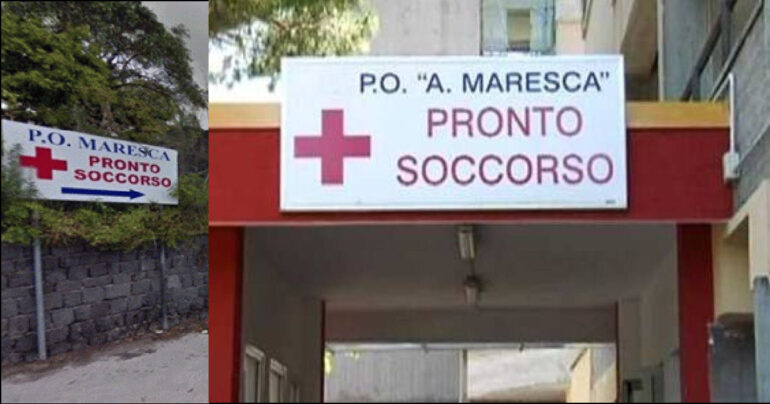 Picchiato un infermiere all’Ospedale Maresca di Torre del Greco