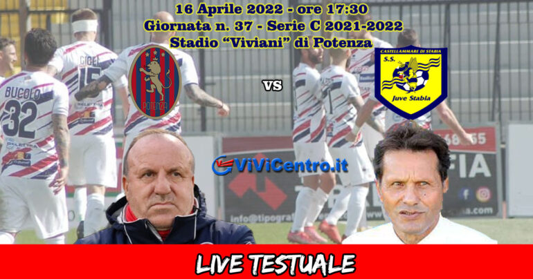 Potenza-Juve Stabia – Rileggi LIVE 1-1 (16° Costa Ferreira, 84° Della Pietra)