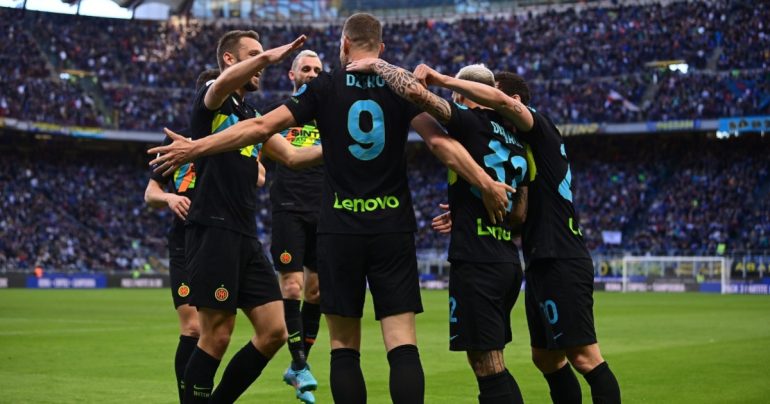 Inter-Verona 2-0: la decidono Barella e Dzeko