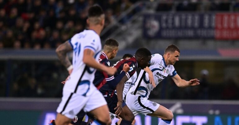 Pagelle Bologna-Inter 2-1: si salva solo Perisic