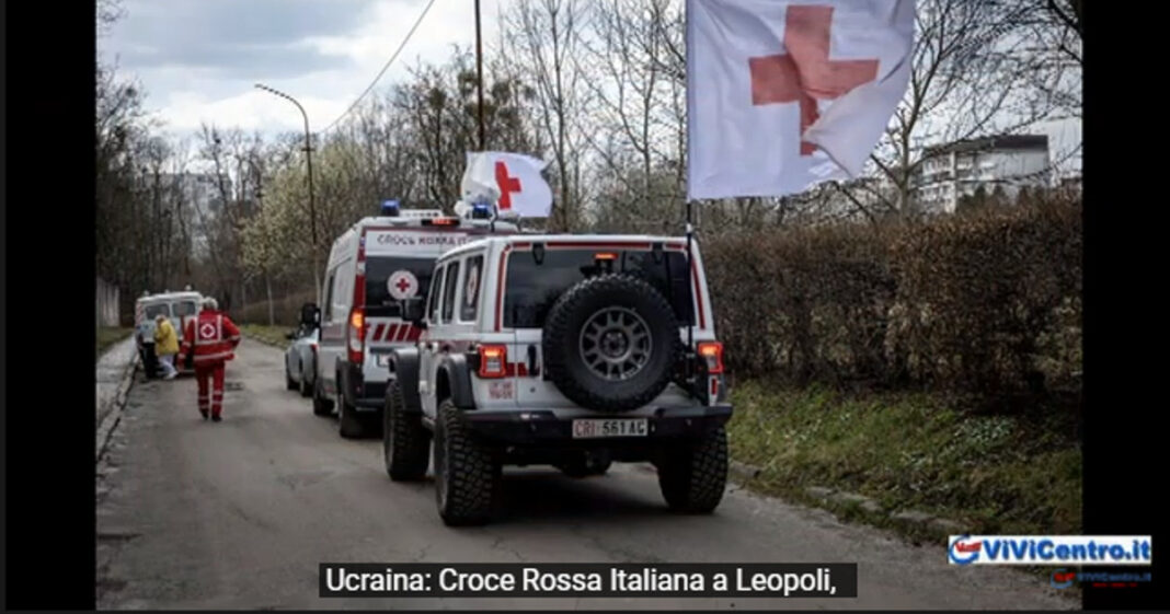 Ucraina, Croce Rossa Italiana a Leopoli, in corso operazioni di evacuazione