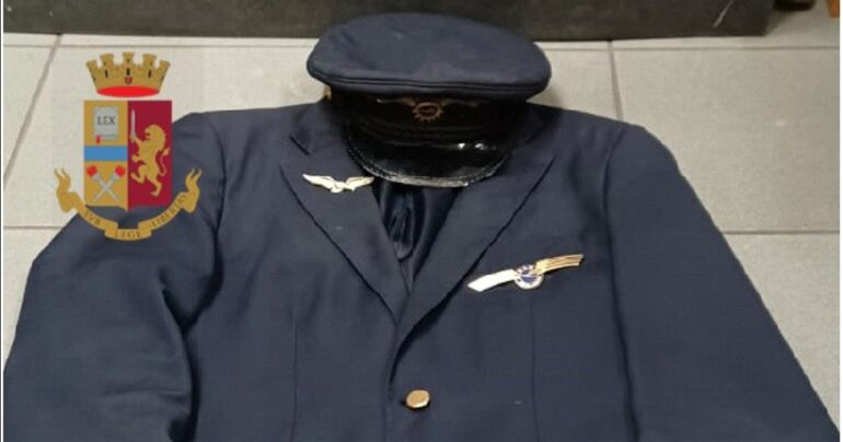 Si fingeva un pilota di aerei: una denuncia a Napoli