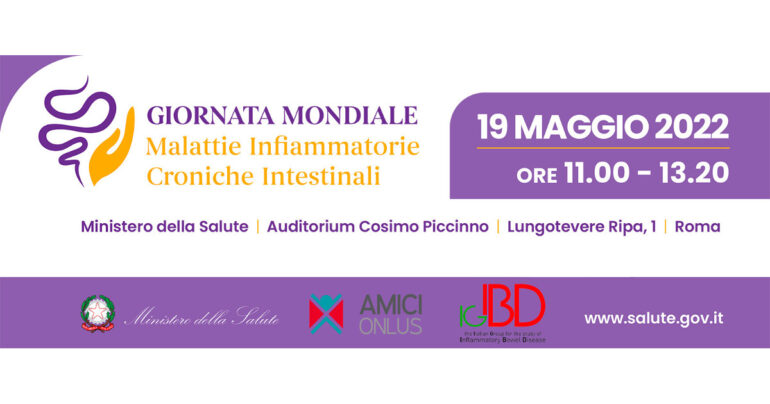 19 maggio: G.M. delle malattie infiammatorie croniche dell’intestino