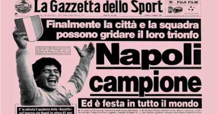 ACCADDE OGGI 10 maggio 1987. Il Napoli vince il primo scudetto della sua storia