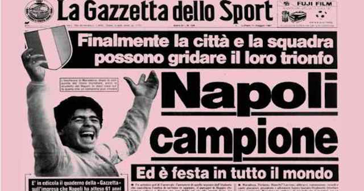 10 maggio 1987: Napoli vince il suo primo scudetto