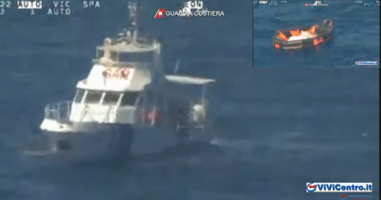 Affonda il Rimorchiatore italiano  Franco P: 5 morti, salvo il capitano VIDEO