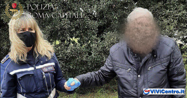 Anziano si perde a Roma, ritrovato dalla Polizia Locale