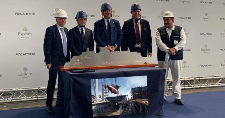 Cantieri di Castellammare: via la “Queen Anne” largo alla  Explora II