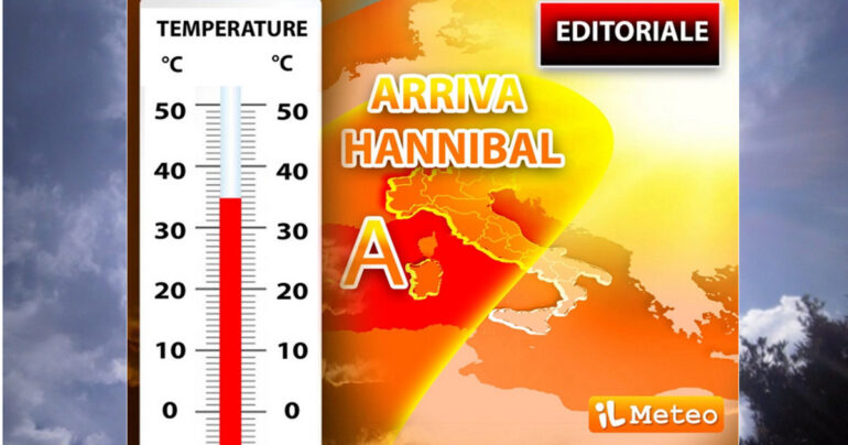 Estate sull’Italia, Weekend con alcuni temporali: arriva Hannibal