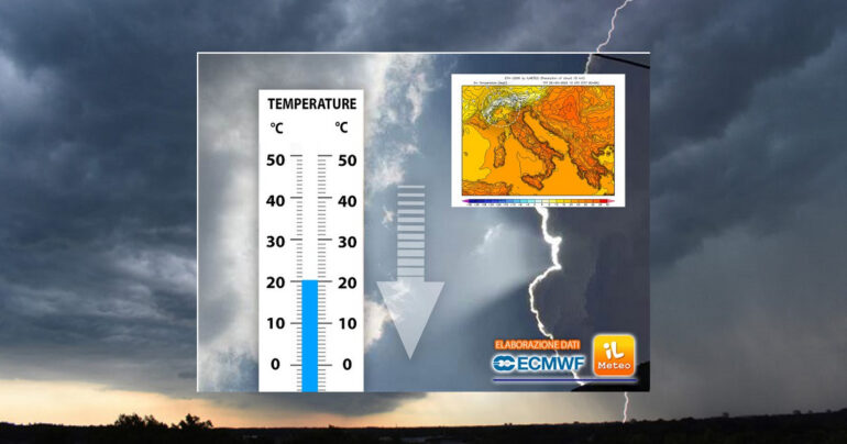Hannibal in crisi al Nord con tanti temporali. Permane al Centro-Sud