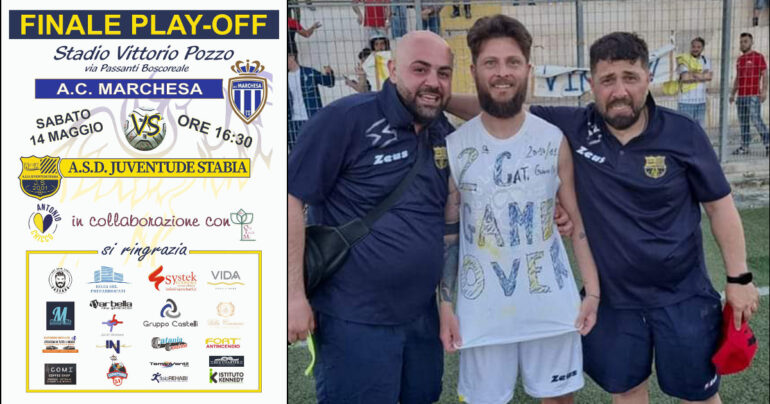 Juventude Stabia: il trionfo in finale play-off vale la Prima Categoria