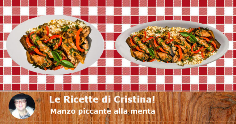 Manzo piccante alla menta