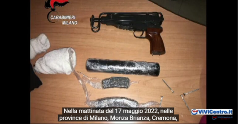 Milano: disarticolato gruppo criminale traffico droga ed armi VIDEO