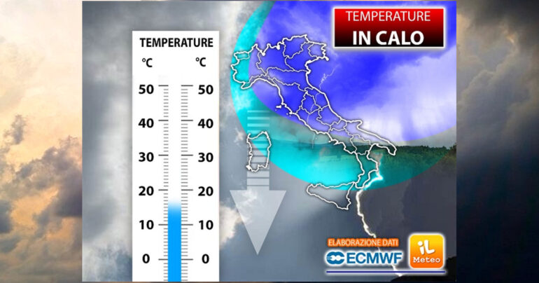 Tra Sabato e Domenica irruzione polare con Temporali e Grandine
