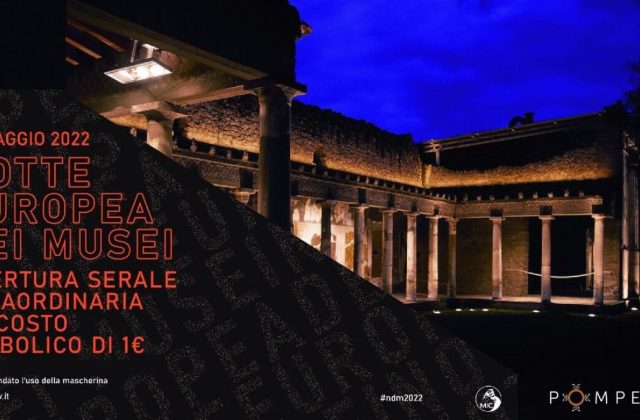 Notte Europea dei musei; ingresso a 1 euro in diversi siti