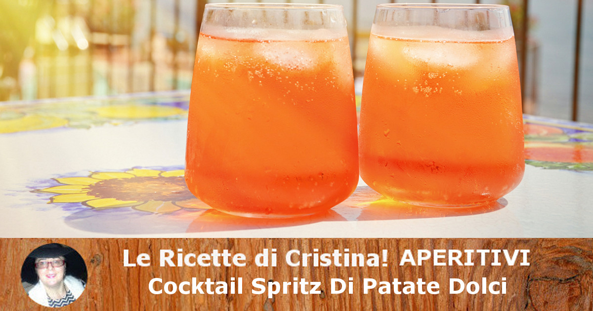 Cocktail Spritz Di Patate Dolci