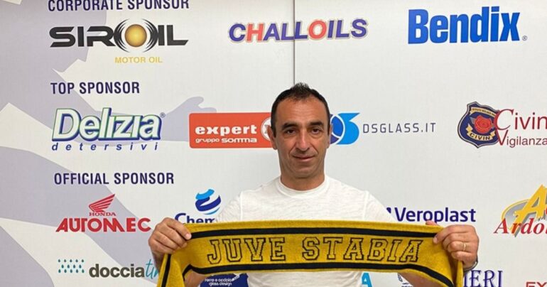 Colucci è ufficialmente il nuovo tecnico della Juve Stabia: le sue prime dichiarazioni in conferenza