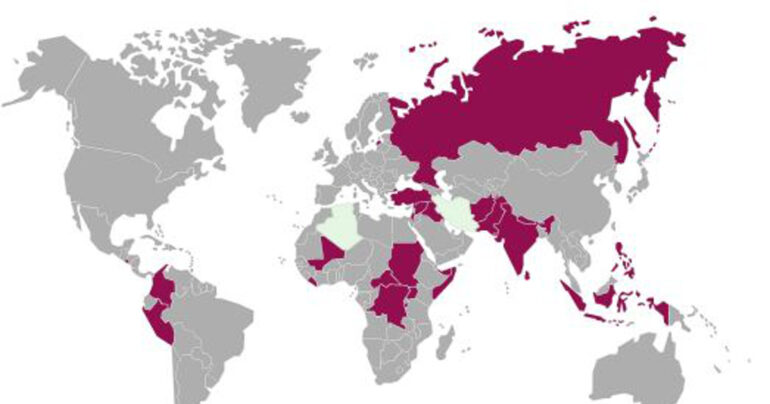 La guerra in ucraina è solo l’ultima: i conflitti nel mondo sono ben 59