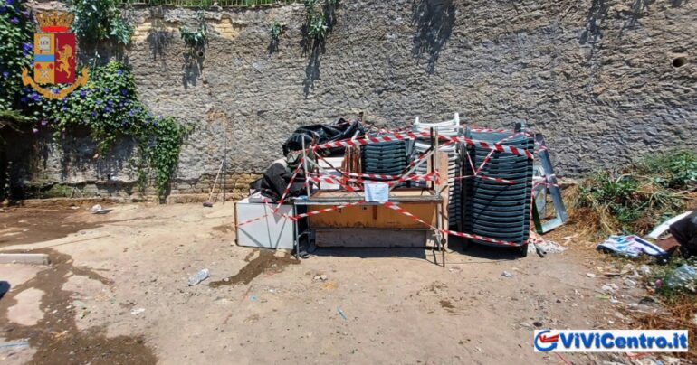 Lido abusivo a Marechiaro; denunciato l’autore dell’illecito