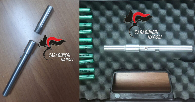 Penna pistola in casa. Arrestato 35enne di Sant’Antonio Abate