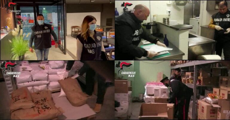 Sequestrate 700 tonnellate di alimenti etnici irregolari