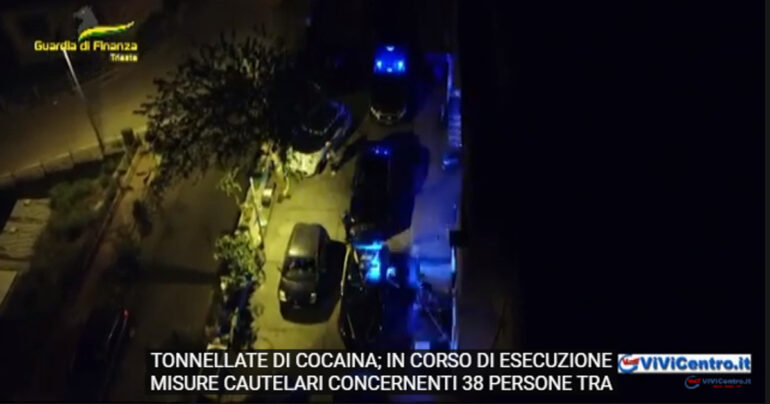 Traffico internazionale stupefacenti: Operazione nucleo PEF Trieste VIDEO
