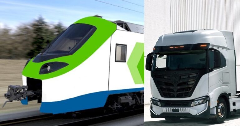 530 milioni di euro per treni e tir a idrogeno