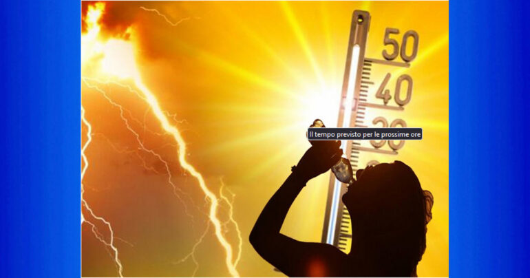Apocalisse4800 rovente fino a Lunedì. Attesi picchi fino a 38-40