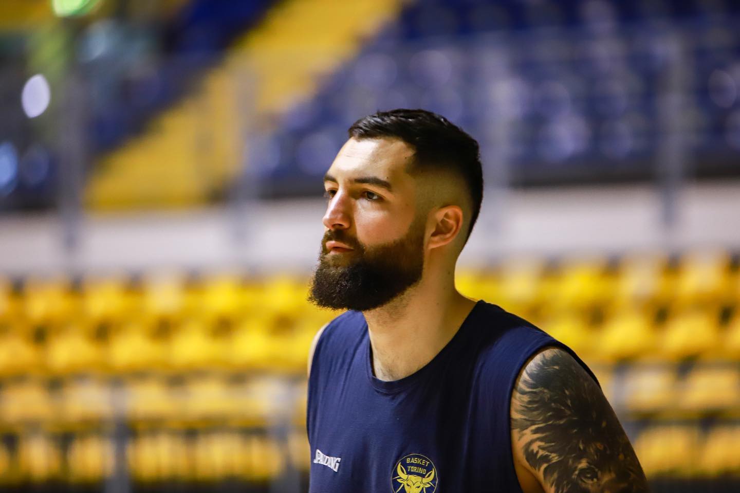 Aristide Landi in allenamento con Torino