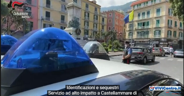 Castellammare di Stabia: Controlli dei Carabinieri. Sequestri VIDEO