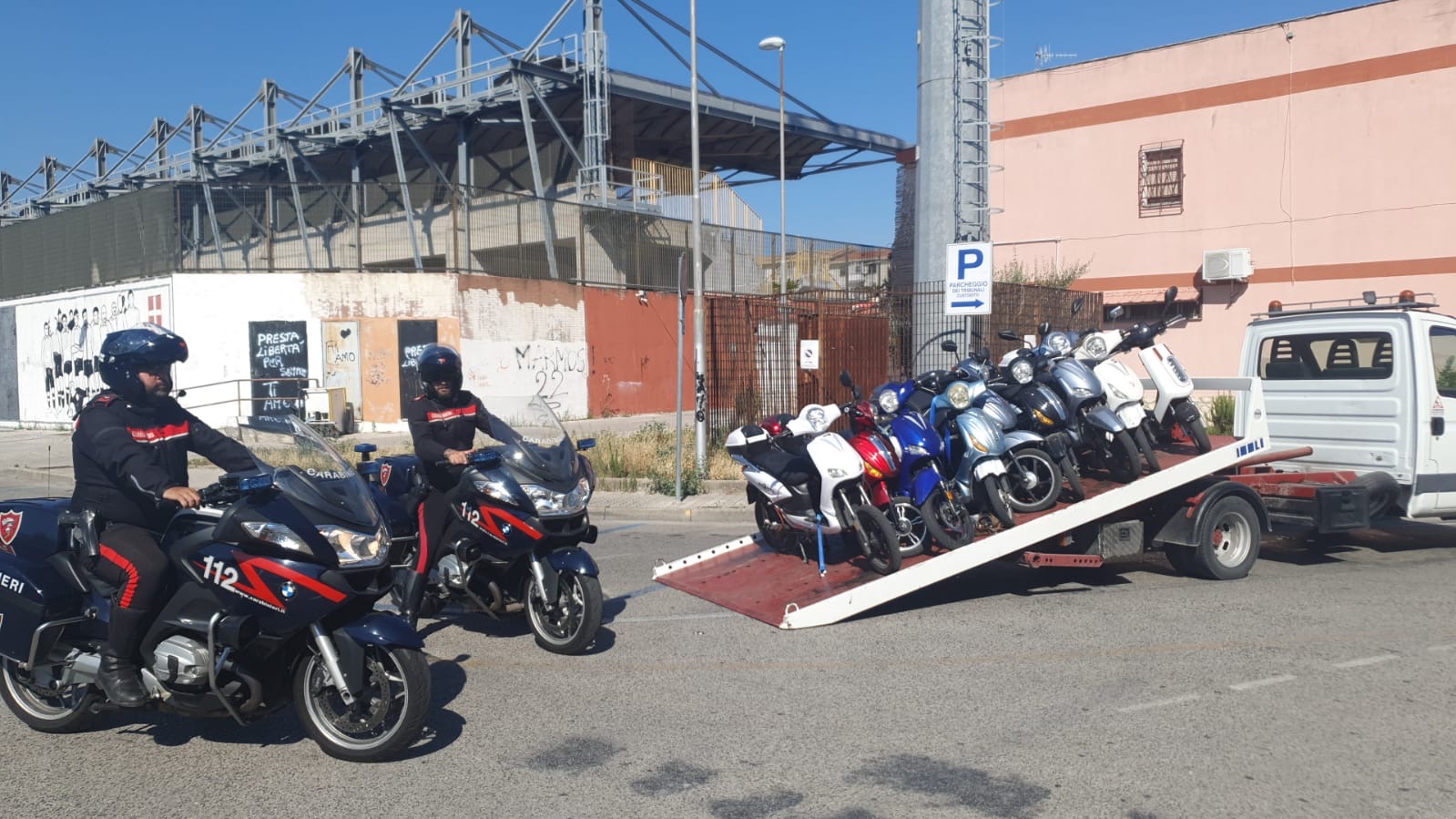 Controlli Carabinieri; sequestrate 15 bici modificate