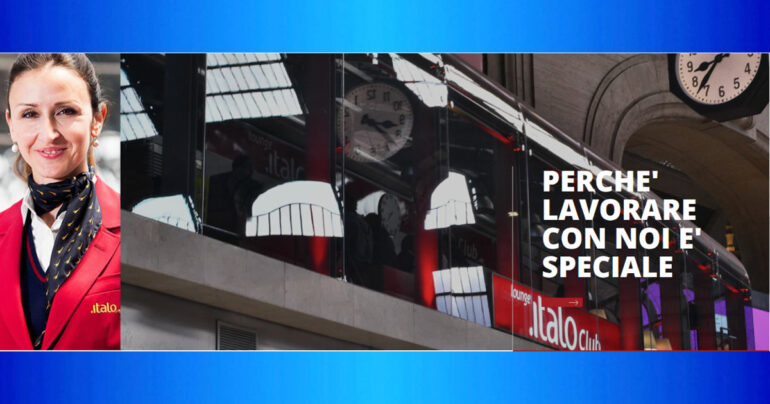 Cerchi lavoro? Italo assume 27 persone tra hostess e steward