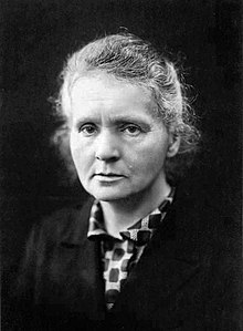 Marie Curie 1920 (da wikipedia)