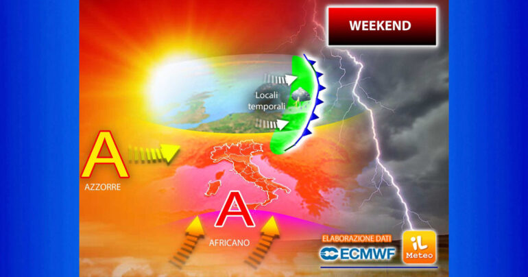 Meteo NAZIONALE: weekend, ci sono novità per sabato 30 e domenica 31