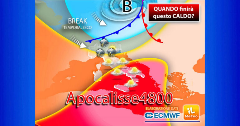 Meteo Nazionale: quando finirà il gran caldo di Apocalisse4800?