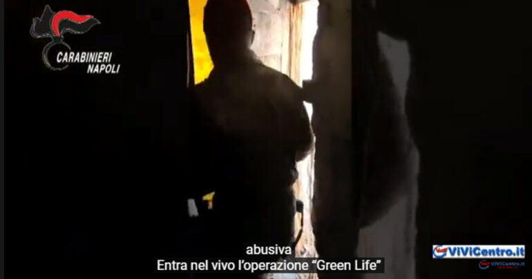 Monti Lattari, Operazione ‘Green Life’ Carabinieri di Castellammare VIDEO