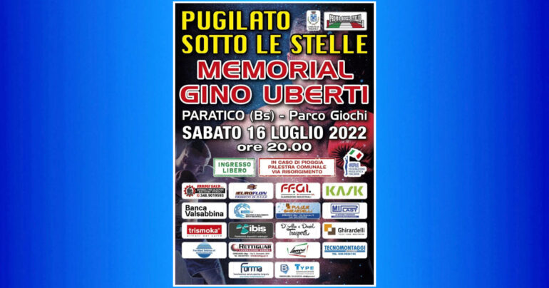 Pugilato sotto le stelle e spettacolo pirotecnico sul lago d’Iseo