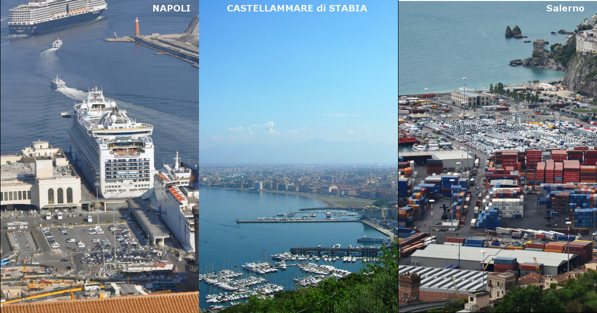 Porto-Città Napoli, Castellammare, Salerno