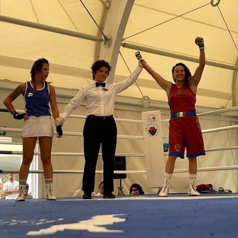Sharon Prisco campionessa italiana! Super risultato della pugile