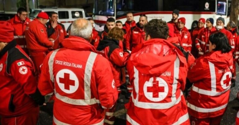 Croce Rossa Italiana; emergenza alluvione nelle Marche