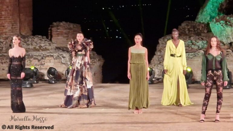 L’eccelsa “Notte dei Taomoda Awards 2022” al Teatro Antico di Taormina