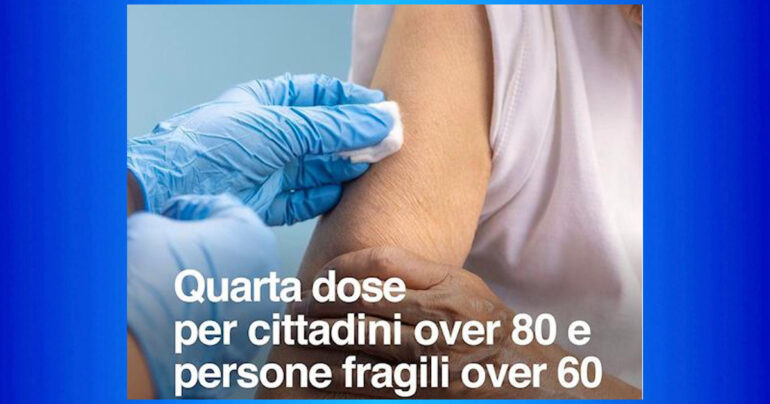 Vaccino Covid: Quarta dose agli over 60, c’è il via libera del Governo VIDEO