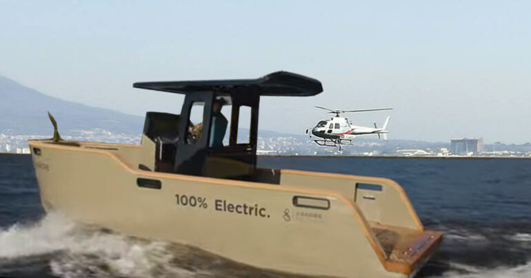 A Castellammare X Shore Eelex 8000, la barca totalmente elettrica