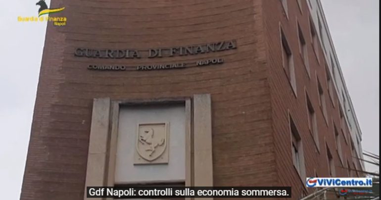 Gdf Napoli: controlli sulla economia sommersa. Scoperti 38 lavoratori “in nero” VIDEO