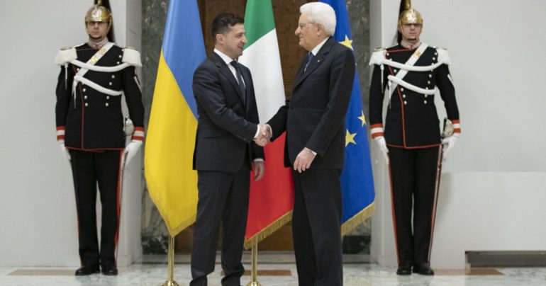 Messaggio di Mattarella a Zelenskyy per la Festa nazionale dell’Ucraina