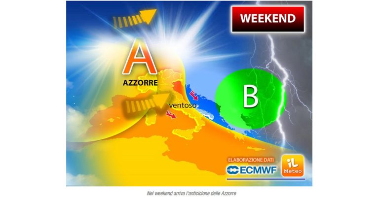 Meteo Nazionale: Dopo i nubifragi, nel Weekend migliora, torna un clima piacevole