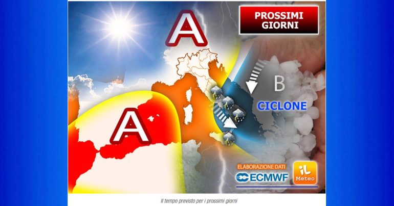 Meteo Nazionale: Grandine al Sud, sole al Centro-Nord