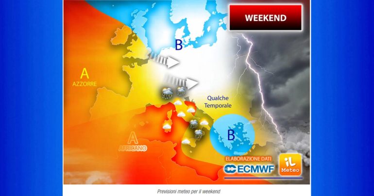 Meteo Nazionale: Prime conferme in vista del primo fine settimana di Agosto